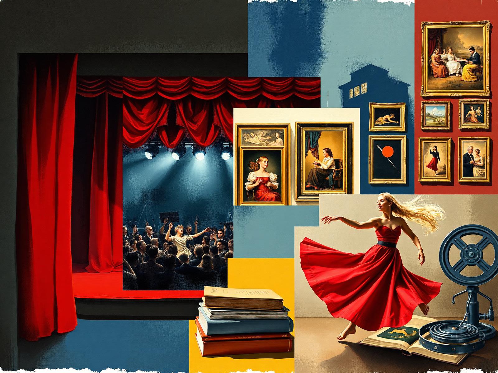 Kulturmontasje – teater, konsert, galleri og dans